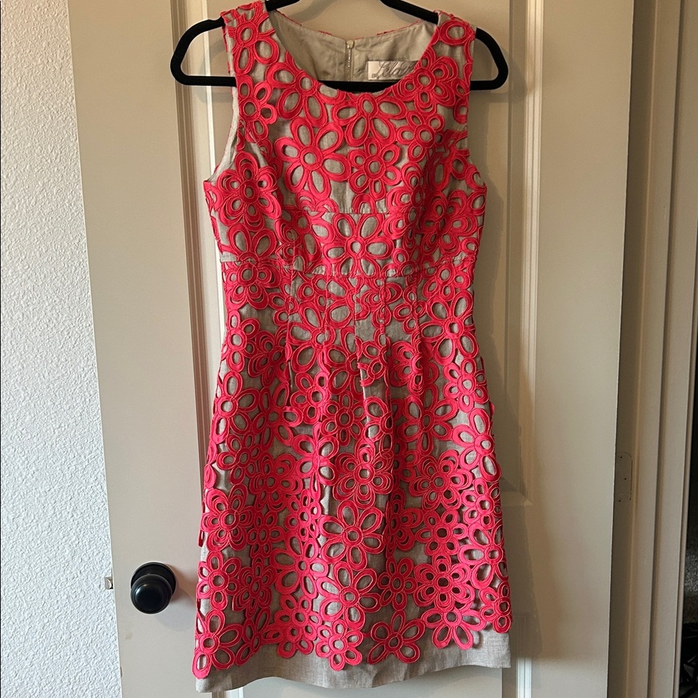 Lela Rose Sleeveless Dress